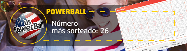 Teaser - Número más sorteado en PowerBall