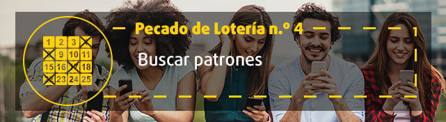 Teaser n.º 4 sobre error de la lotería - Buscar patrones