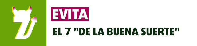 Evita el 7 de la buena suerte en el loto