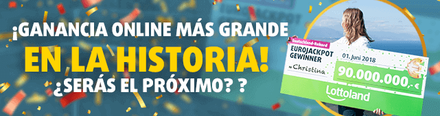 Teaser - Ganancia online más grande de la Lotería fue con Lotoland